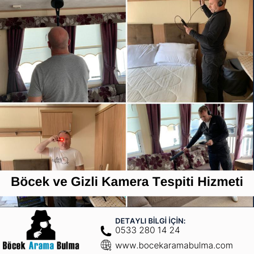 Böcek ve Gizli Kamera Tespiti Hizmeti